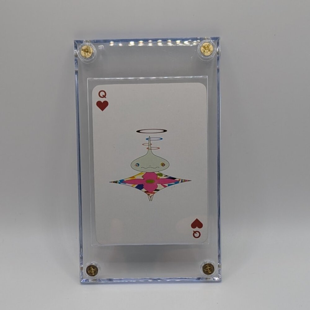 Louis Vuitton Murakami Queen Of hearts Playing Card